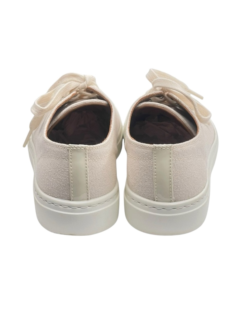 Margaux 𖦹 The Sneaker 𖦹 Neutral Canvas 𖦹 Luxury Harper’s Bazaar 𖦹 37.5 7M 7.5M - Picture 5 of 16